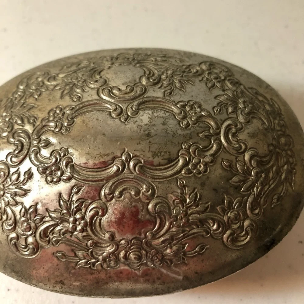 Vintage Towle Trinket Box, silverplate